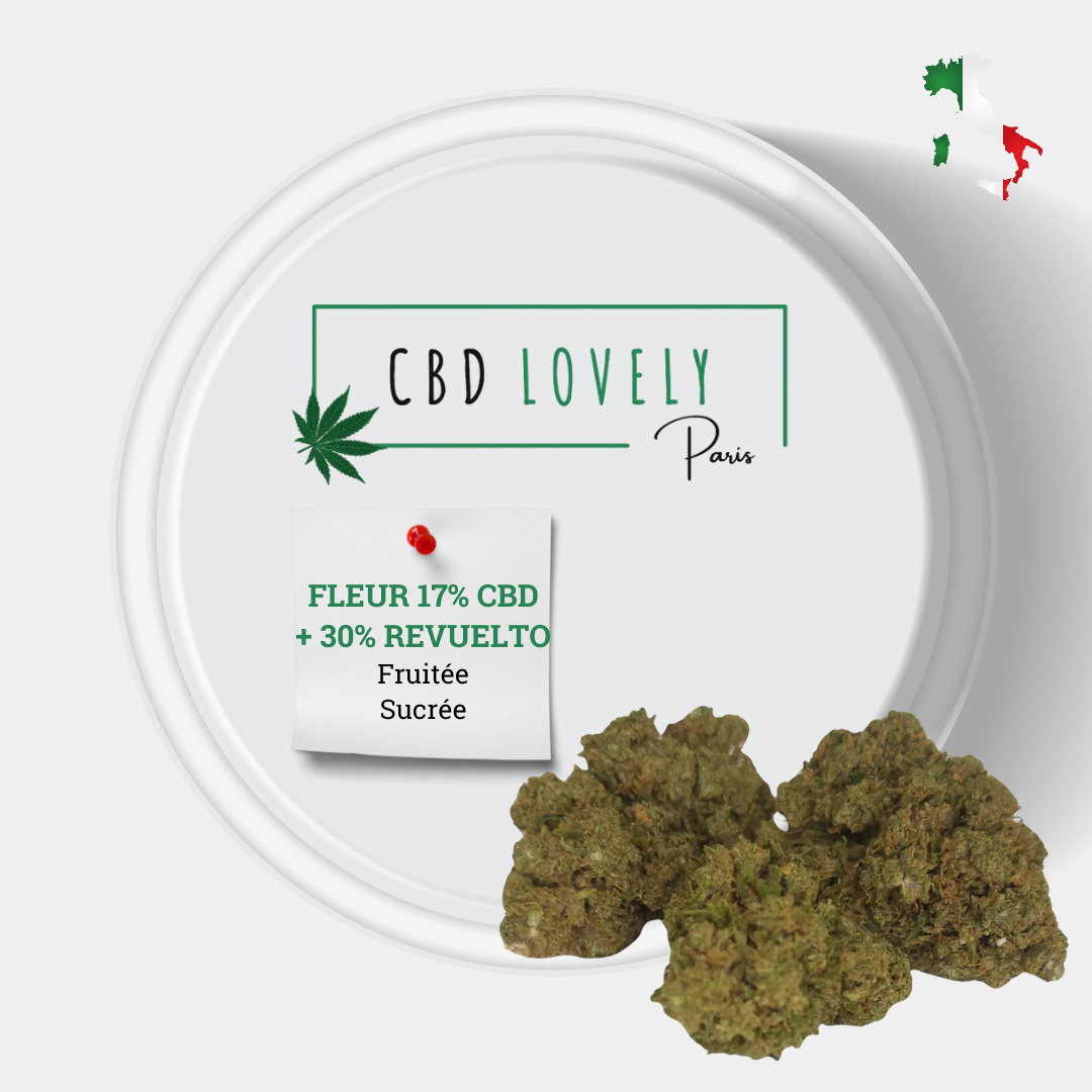 Orange Cherry Revuelto MAX EFFECT Fleur CBD 1 FLEUR CBD ORANGE CHERRY REVUELTO MAX EFFECT 30% | CBD LOVELY
