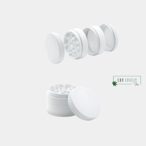 Grinder métal Blanc | CBD LOVELY Paris 13