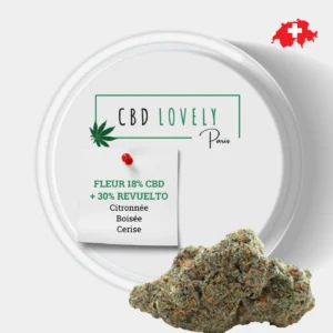 FLEUR CBD REVUELTO + 30% - THV N10 LEMON CHERRY | CBD LOVELY Paris®